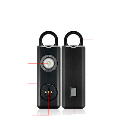 Heroam Safety Alarm — in use